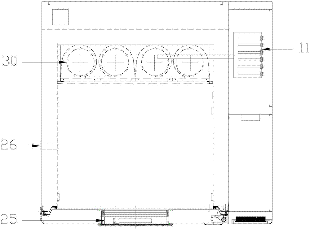 Low-humidity temperature and humidity test tank