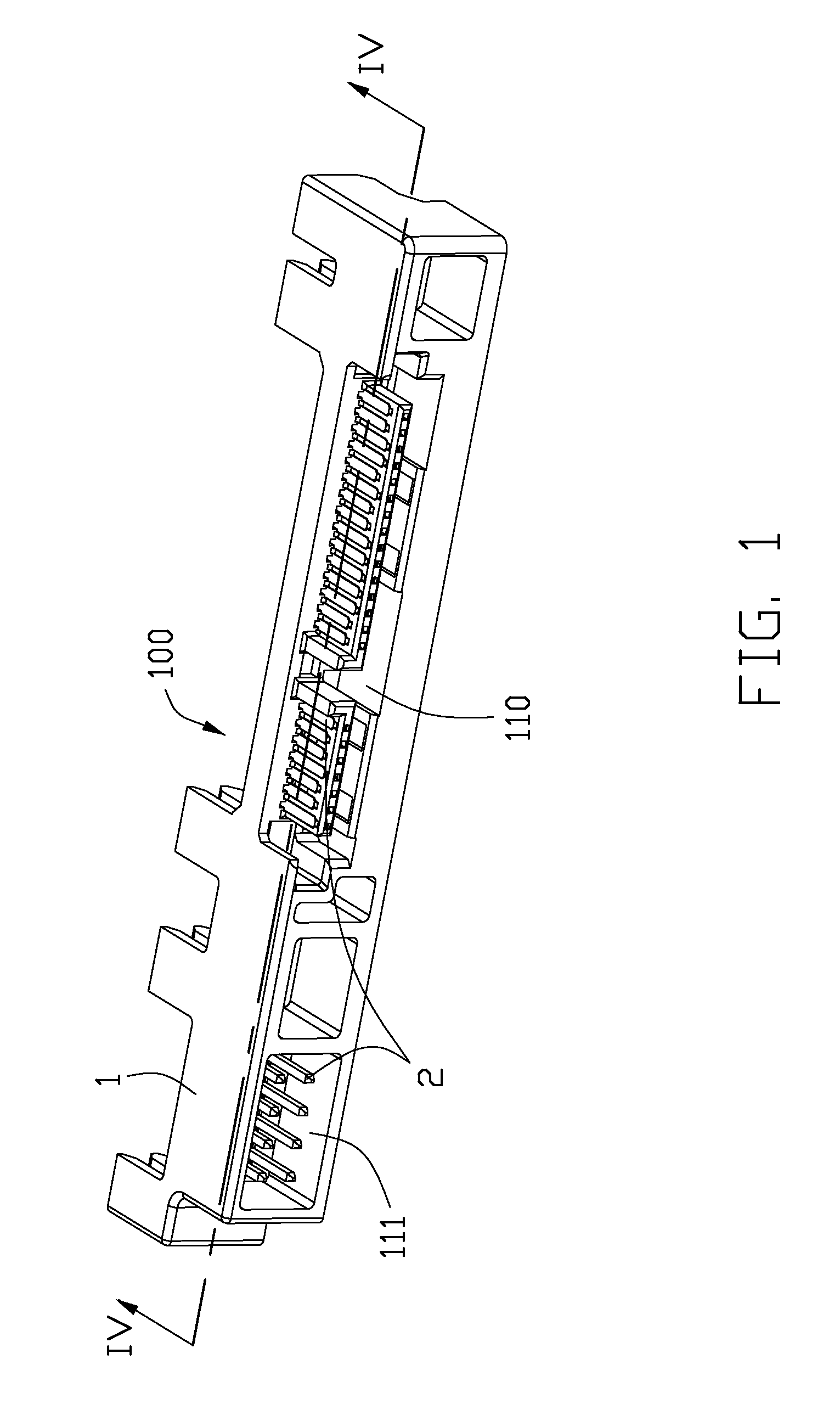 High frequency electrical connector