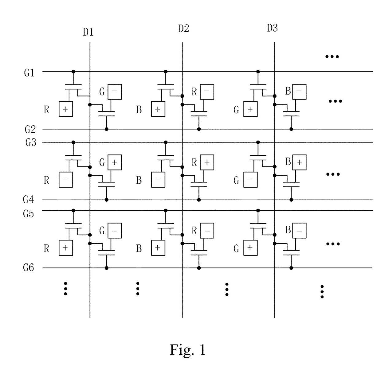 Liquid crystal display panel and driving method thereof