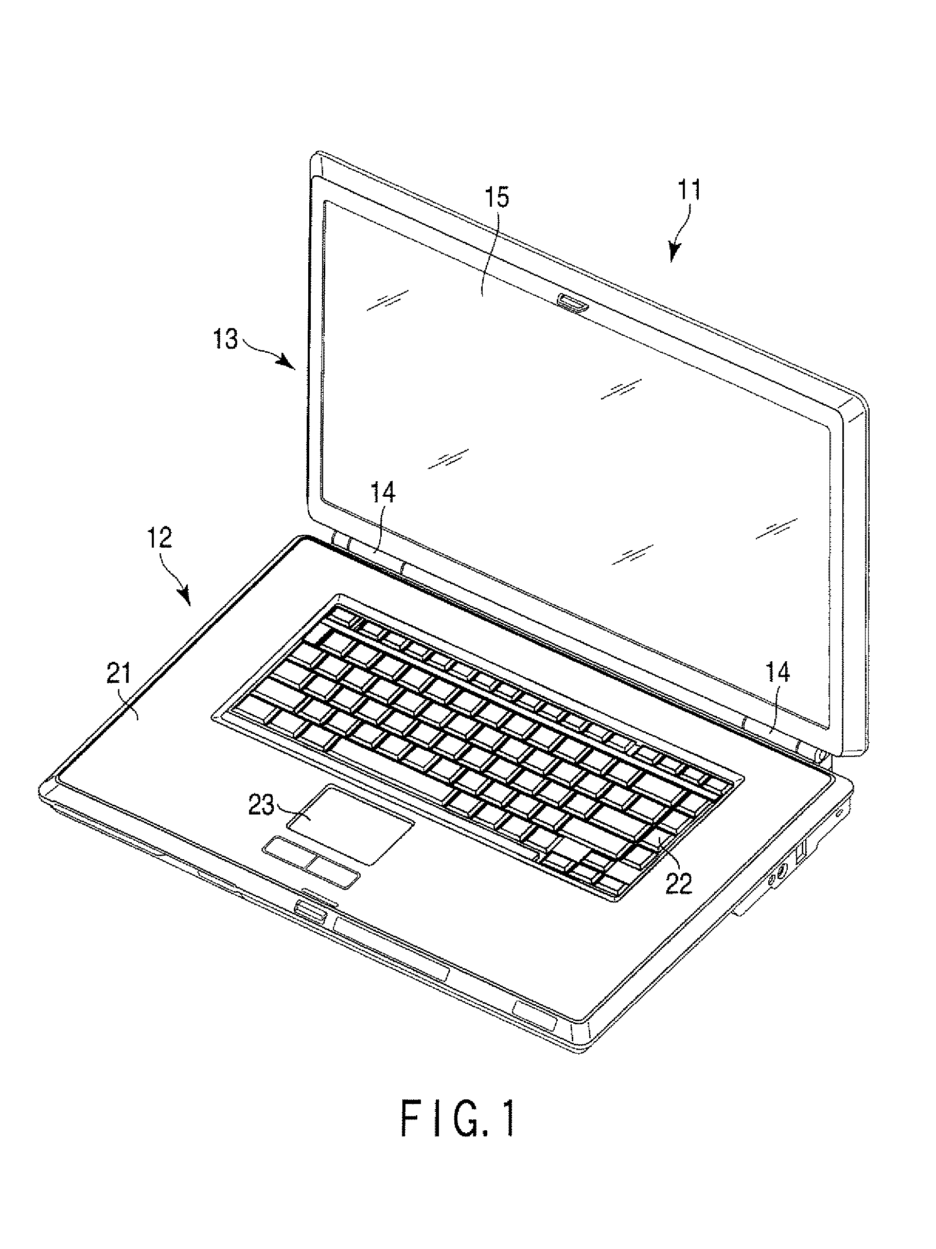 Electronic device, loop heat pipe and cooling device