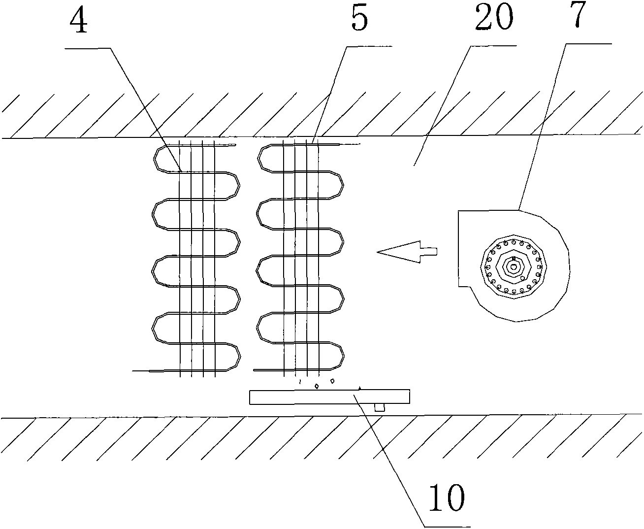 Thermoregulation and dehumidification type water loop heat pump unit