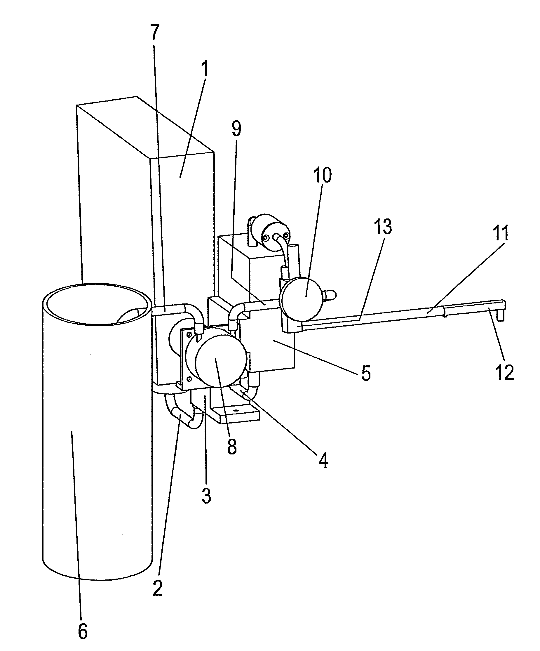 Device for transportation of milk