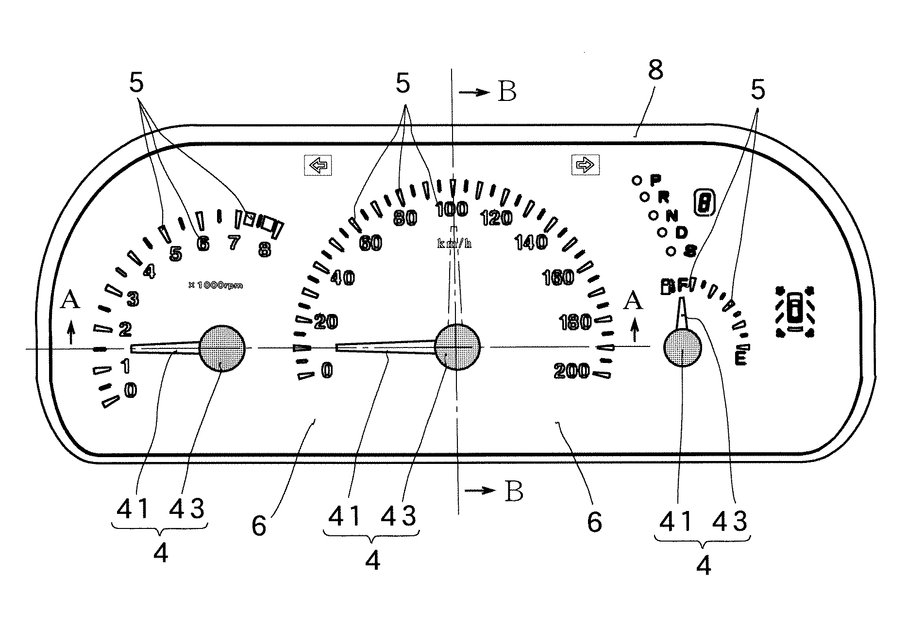 Meter illumination device