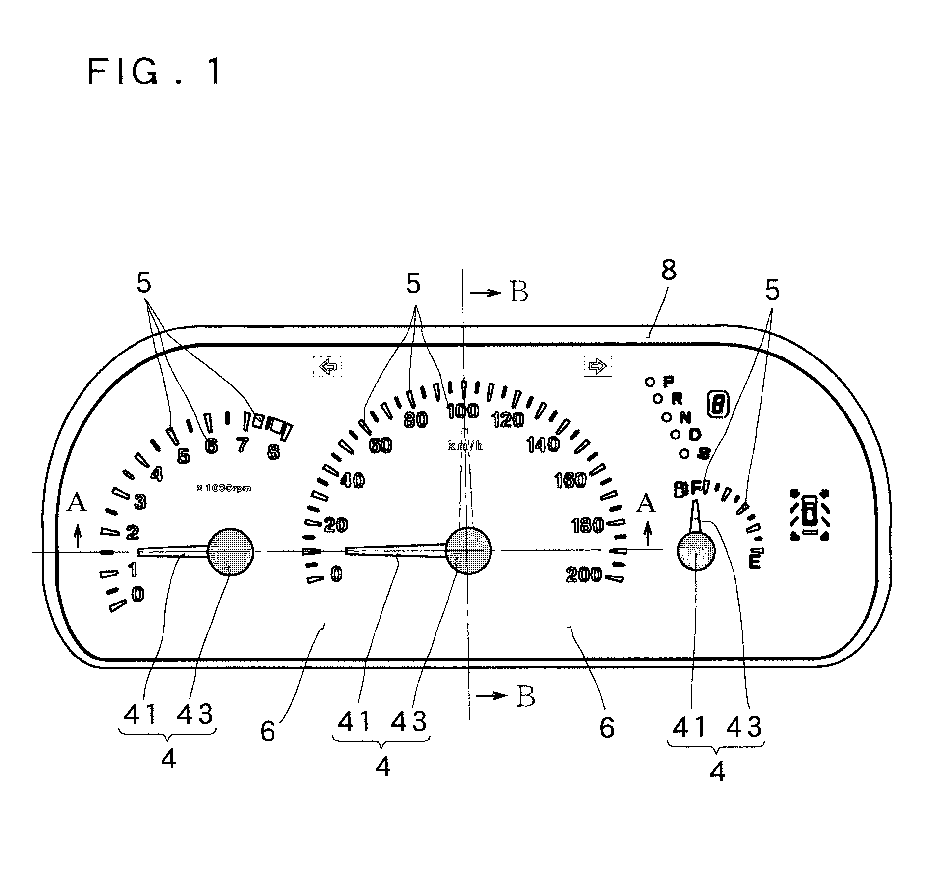 Meter illumination device