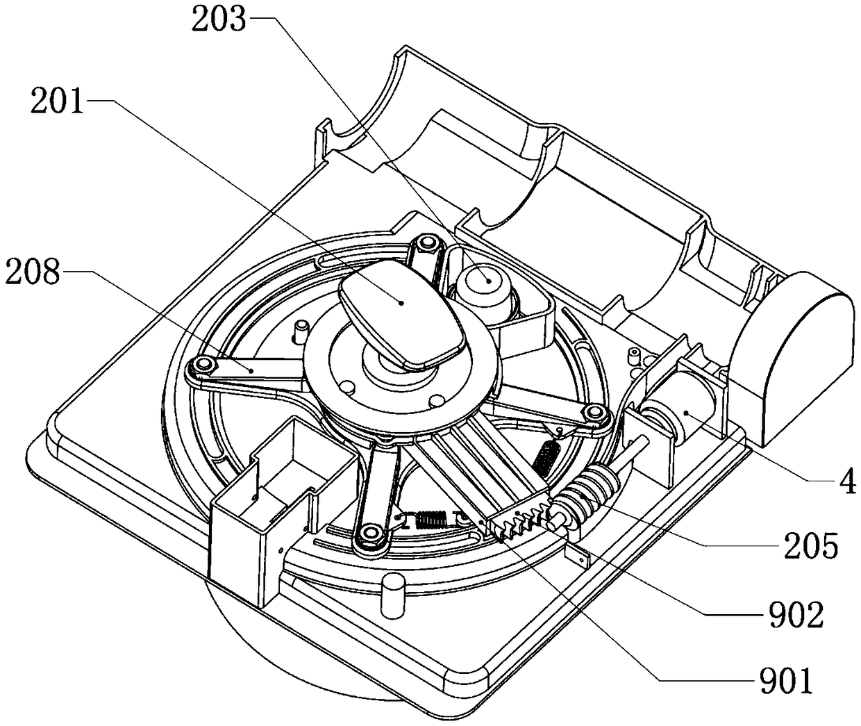 Manual and automatic pressure cooker cover