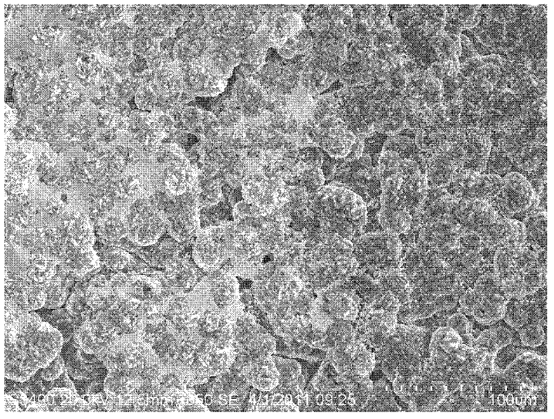 Production method of titanium-based boron-doping diamond coating electrode