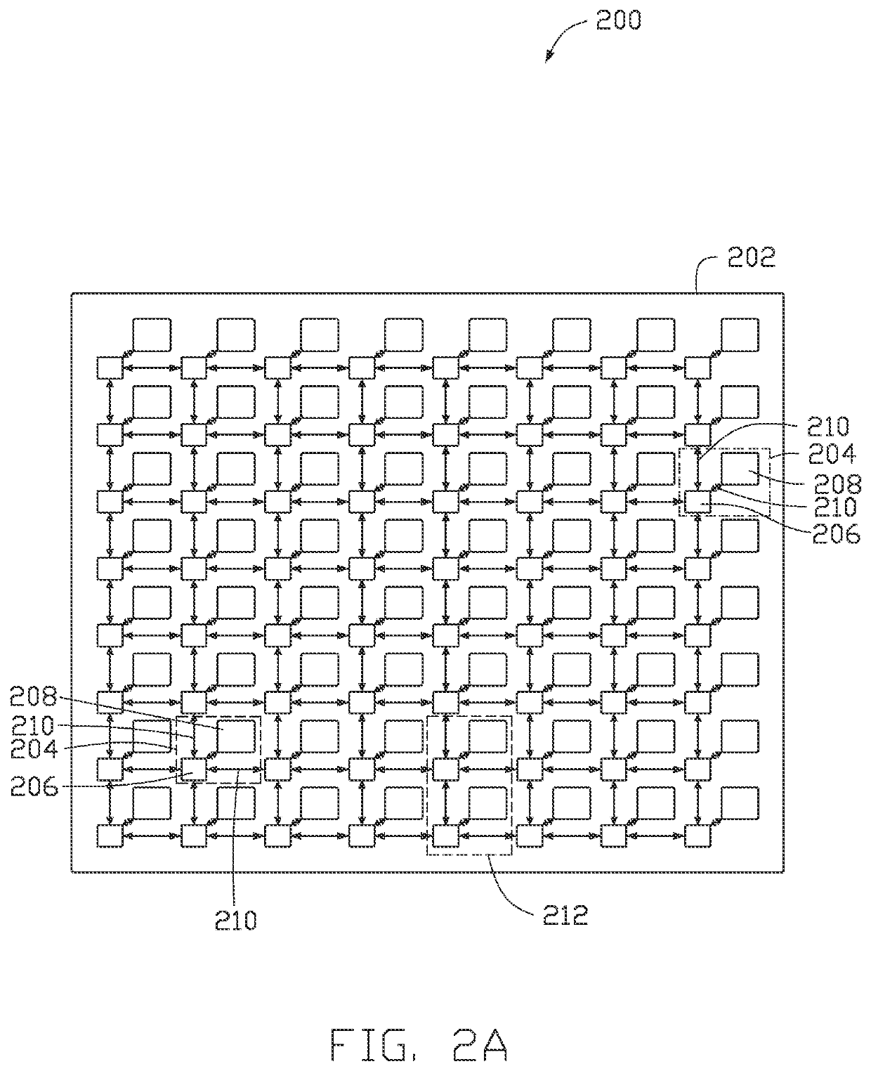 Fabric interconnection for memory banks based on network-on-chip methodology