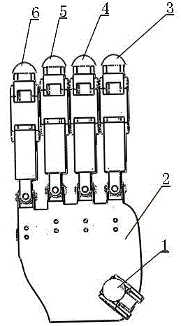 Five-finger end effector