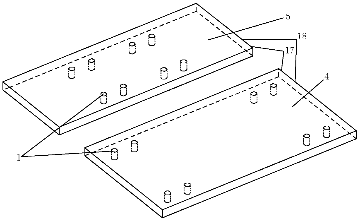 Prefabricated non-reinforced concrete framework and construction method thereof