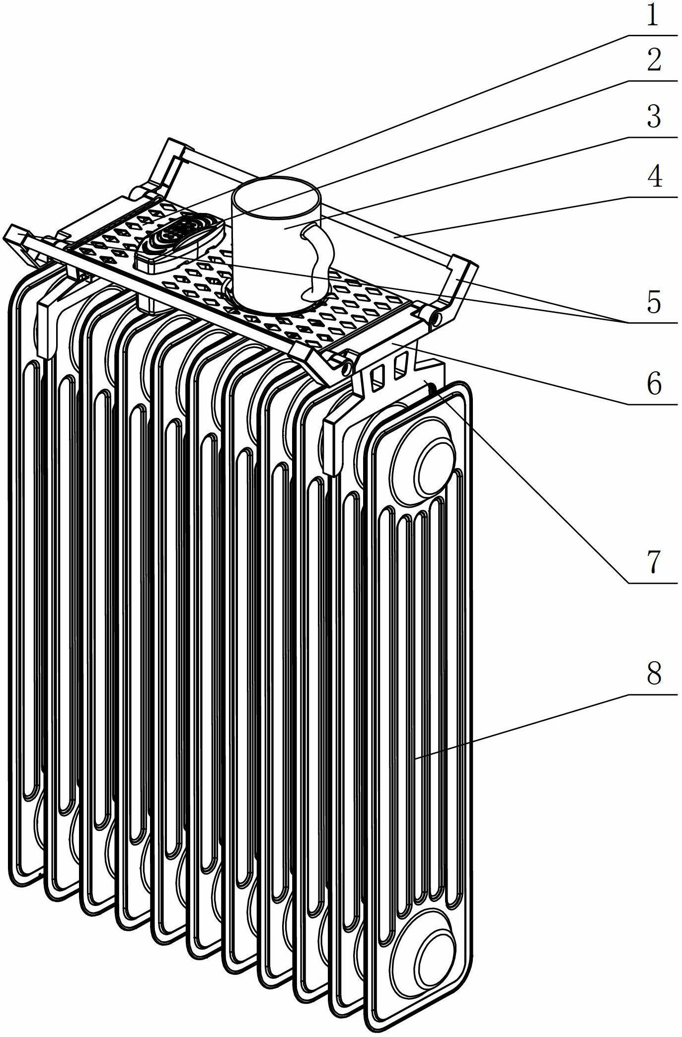 Foldable clothes-drying frame