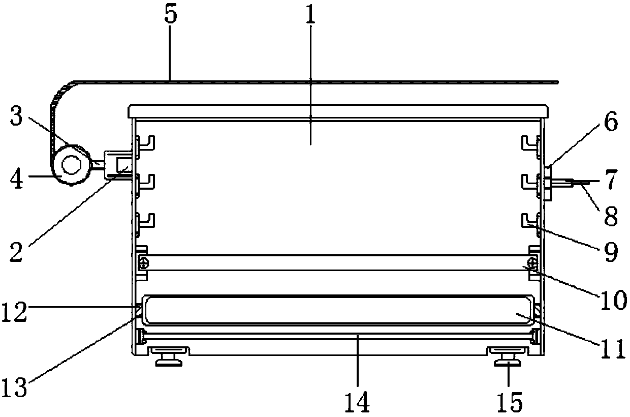 Household and automatic covering type heater