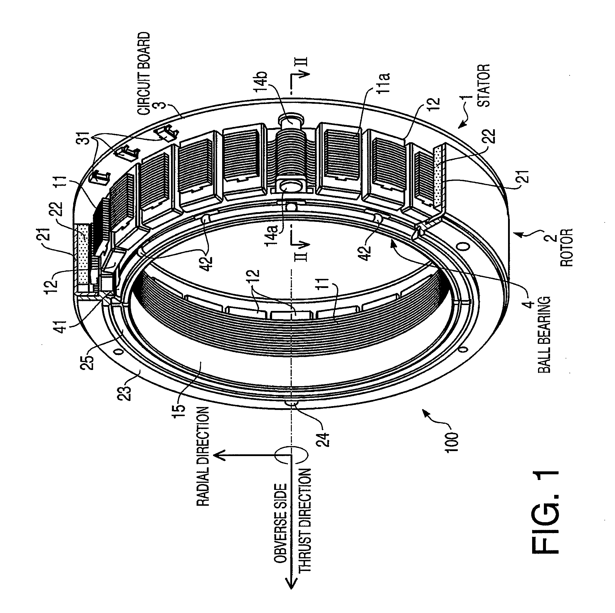 Toric motor and lens barrel having the same incorporated therein