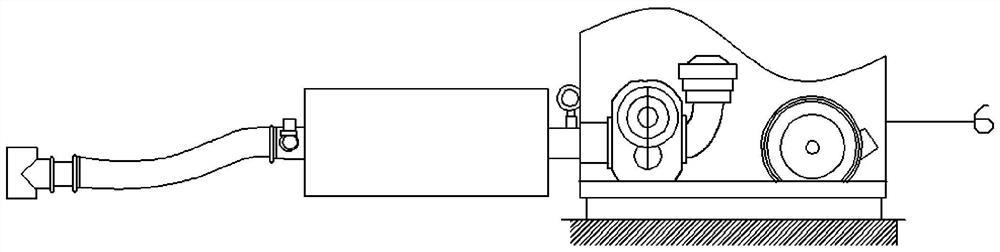 A device for removing residual pesticides and hormones in aquaculture