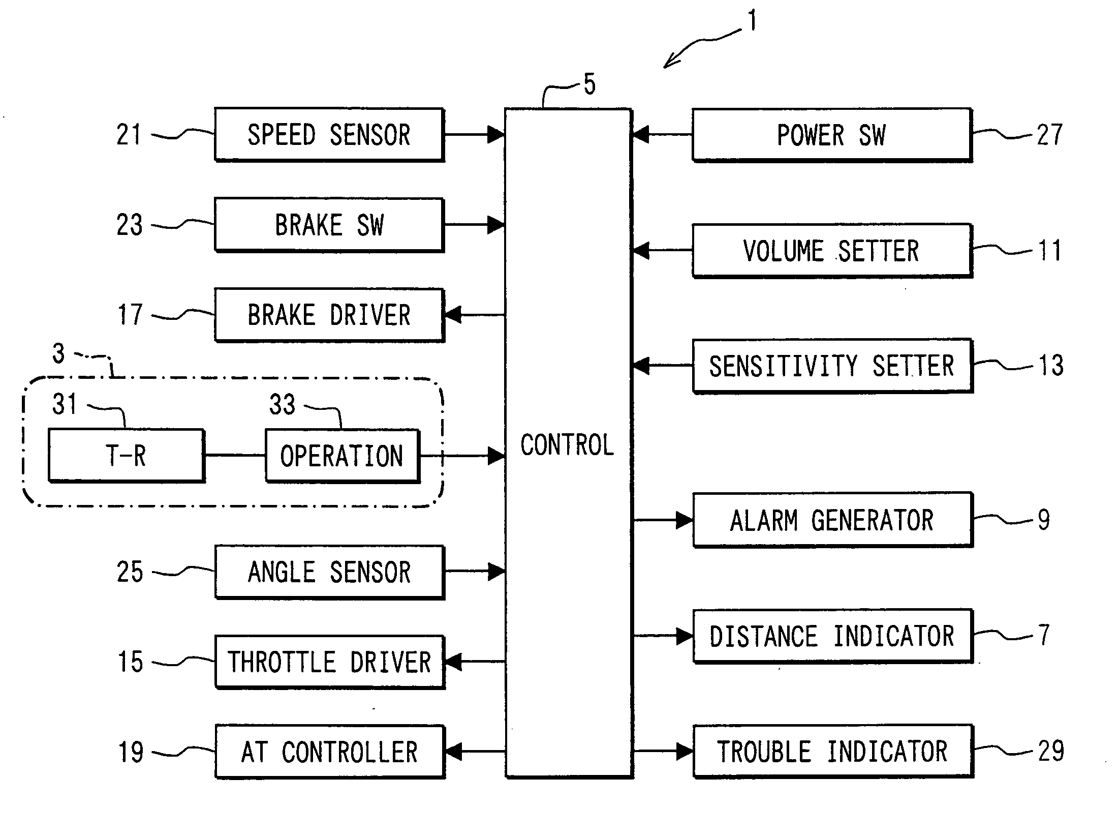 Method for detecting an obstacle around a vehicle