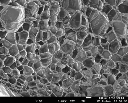 Preparation method of high melt strength polypropylene by solid phase reaction