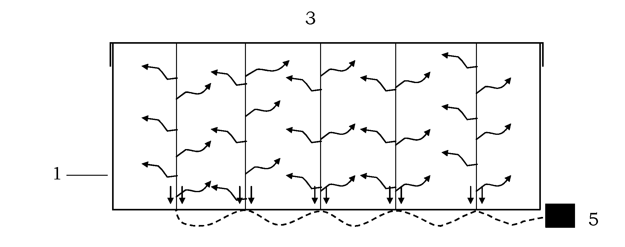 Device and method for absorbing water from gas