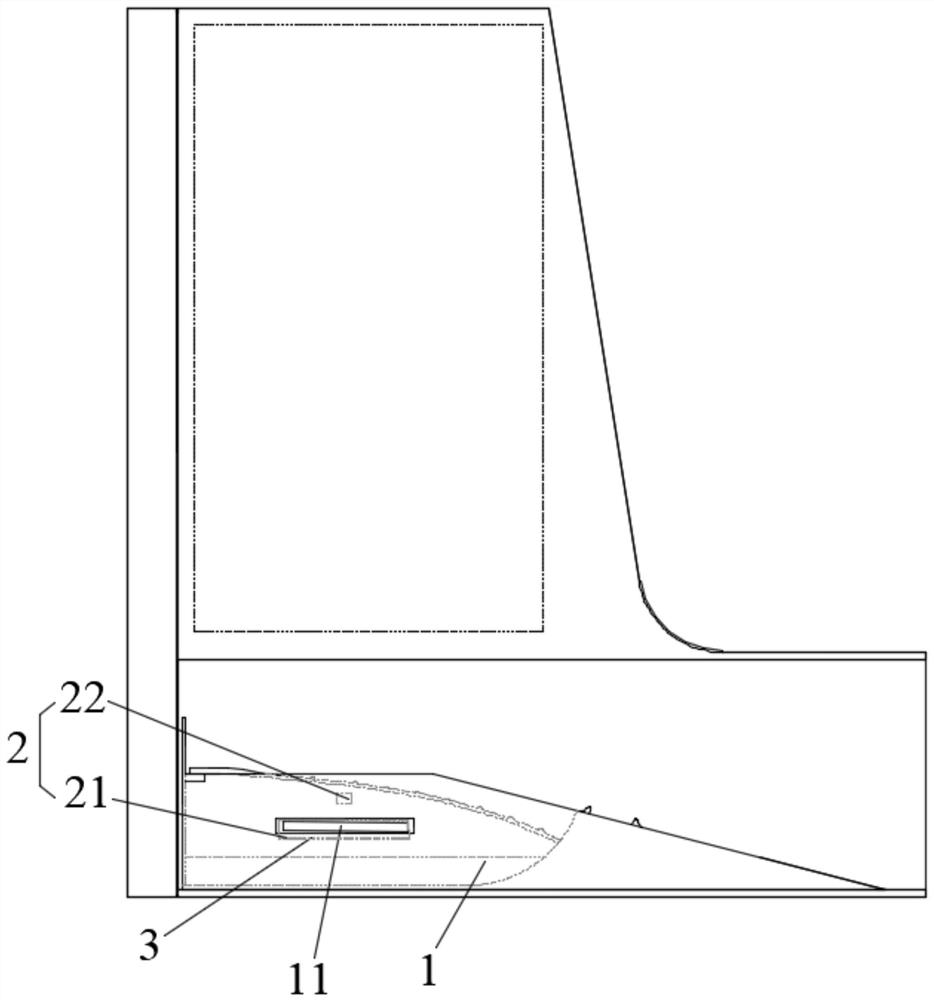 Anti-overflow system of base station and base station