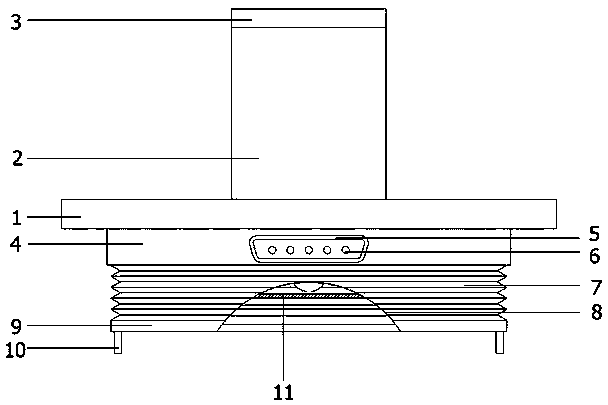 Air purification equipment for kitchen