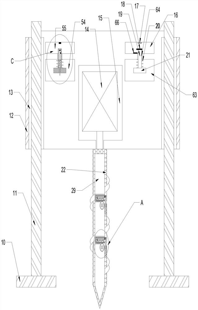 Soil detection sampling equipment