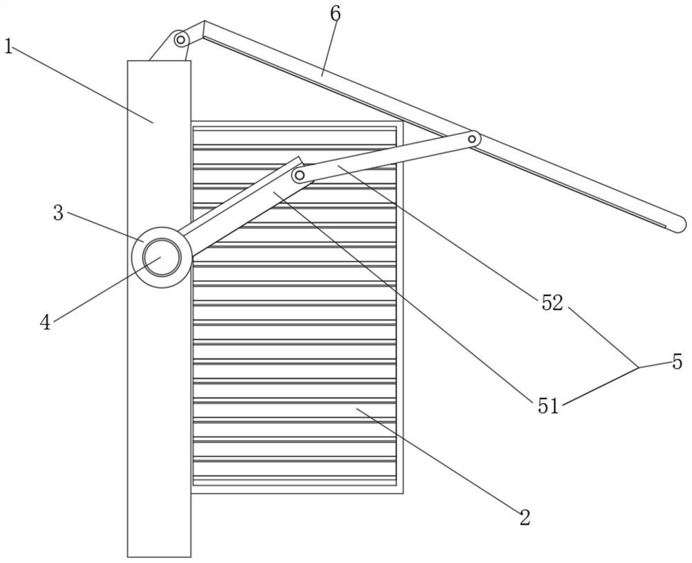 Ventilation shutter for ship