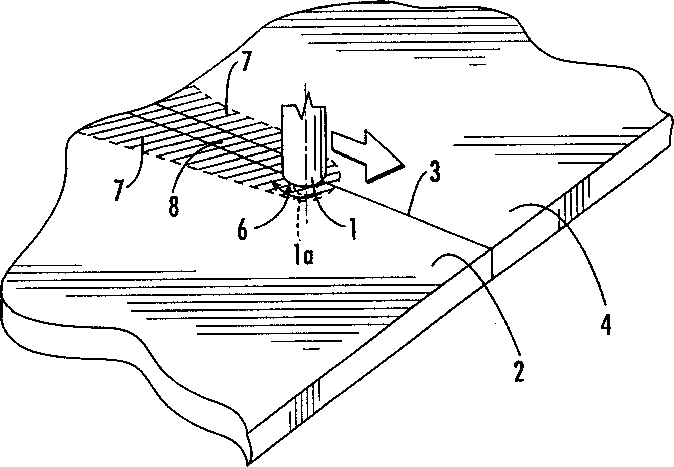 Apparatus and method for forming weld joints having compressive residual stress patterns