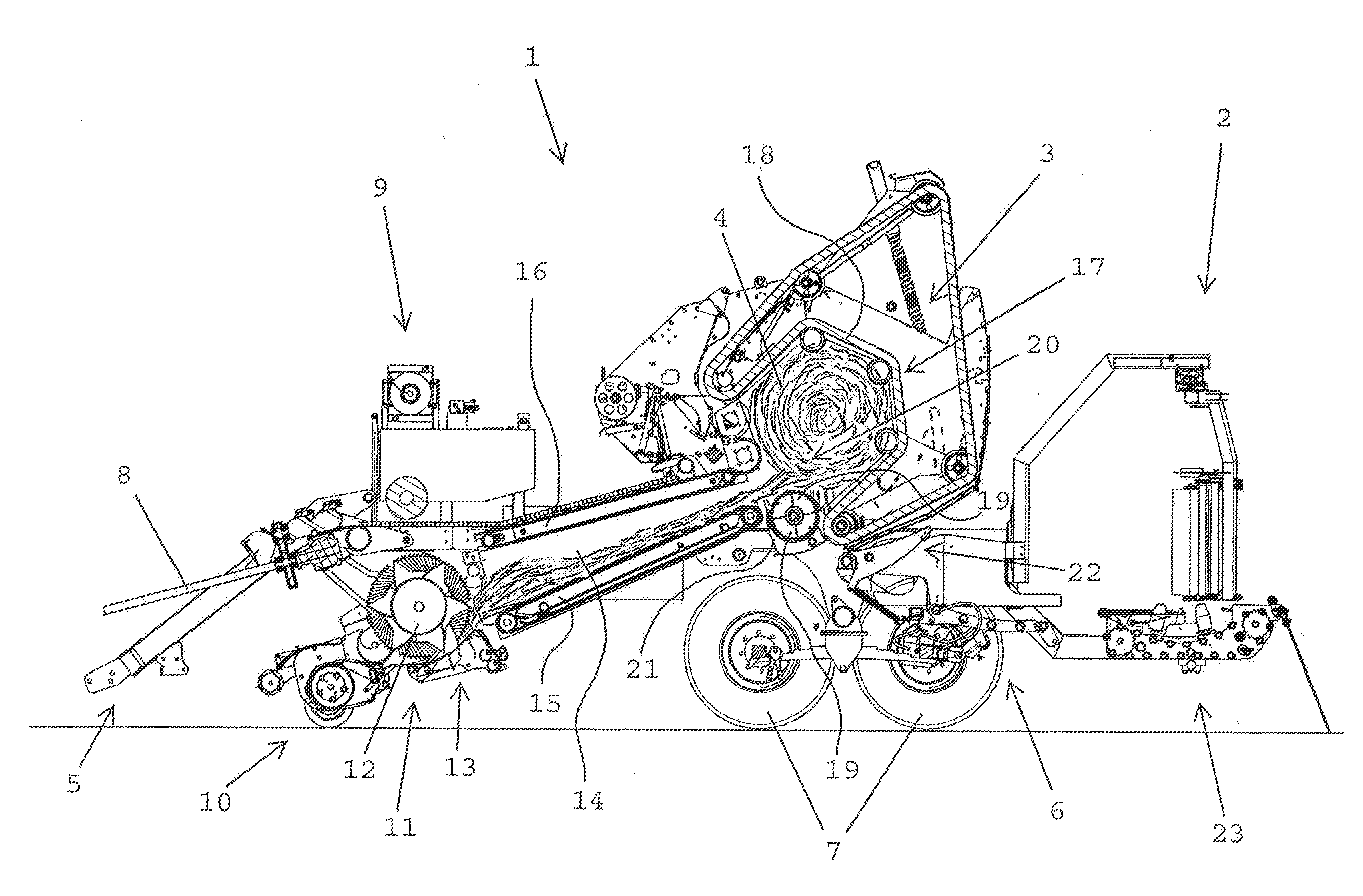 Agricultural Round Baler