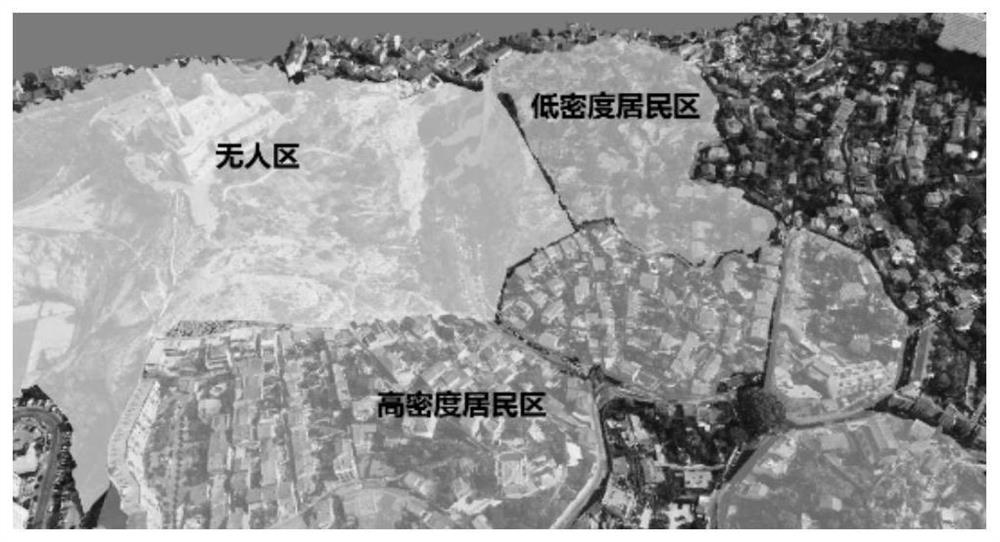 Flood dynamic assessment method, device, medium and equipment based on reality model