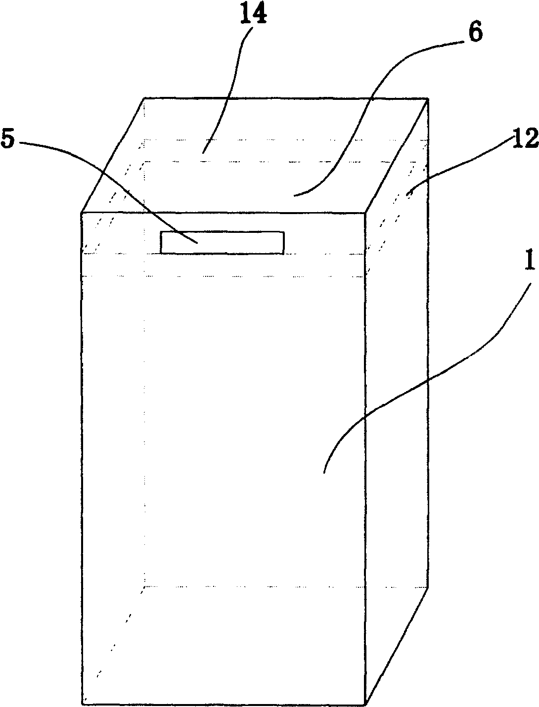 Device for capturing palm print image based on photo optics