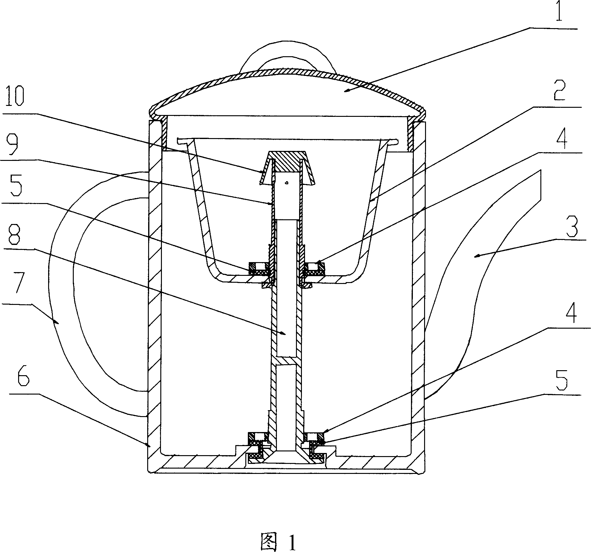 Chinese style coffee pot