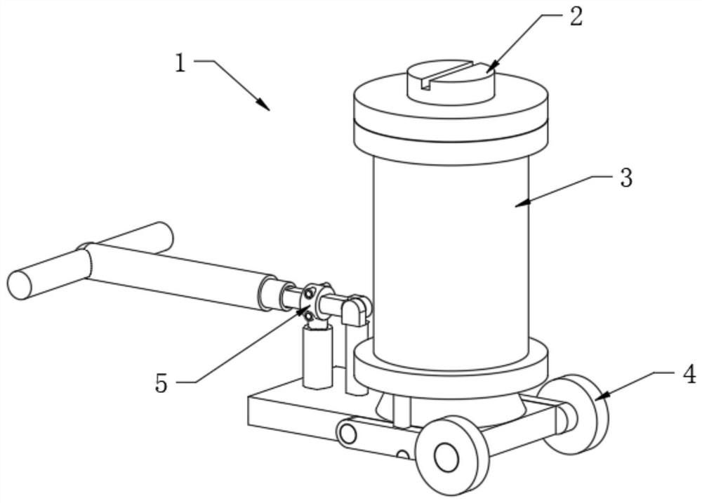 Supporting device for machine maintenance