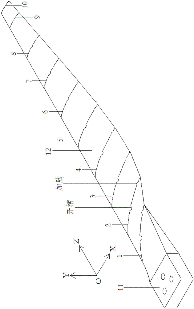 Ribbed and grooved type wind turbine blade