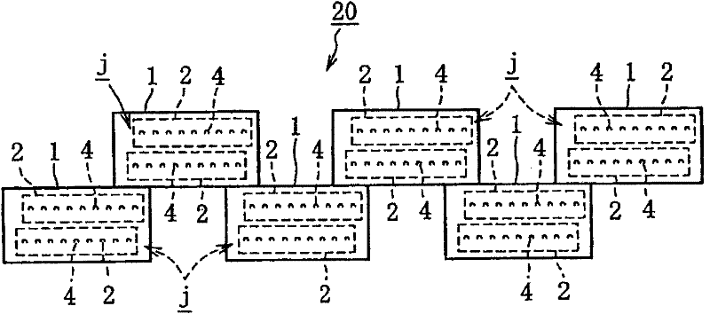 Film coating device and film coating method