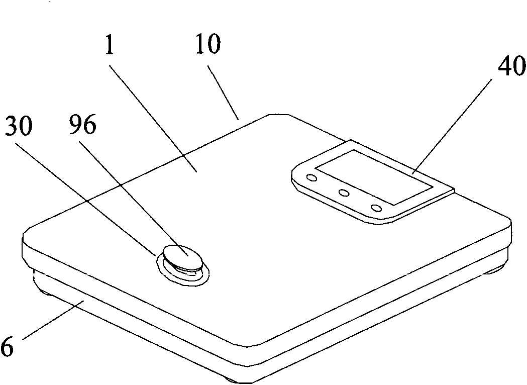 Electronic scale with self-powered function