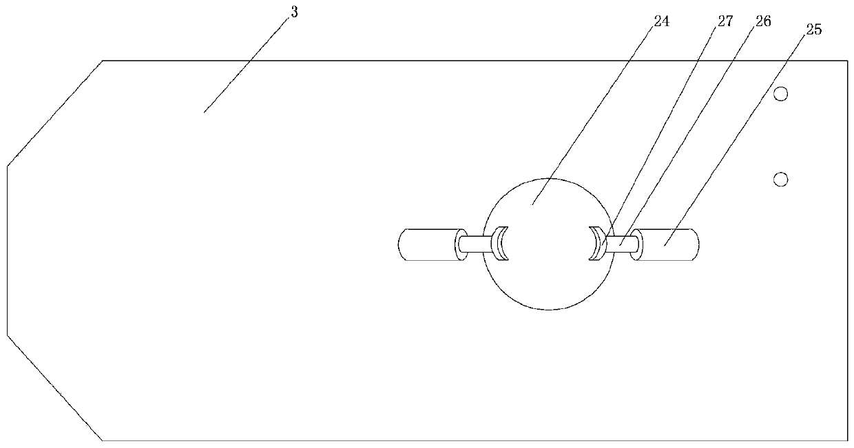 Cargo falling prevention device for automatic crane and using method thereof