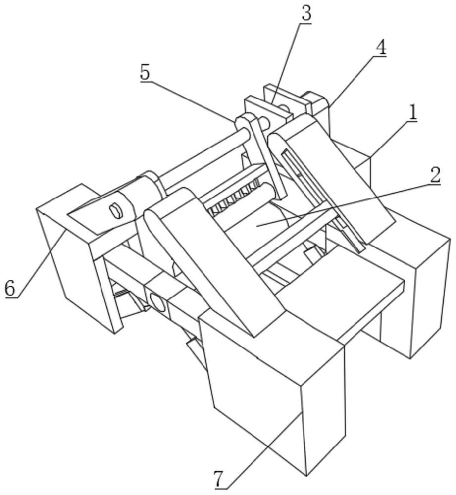 Coating roller replacing device of strip steel production line