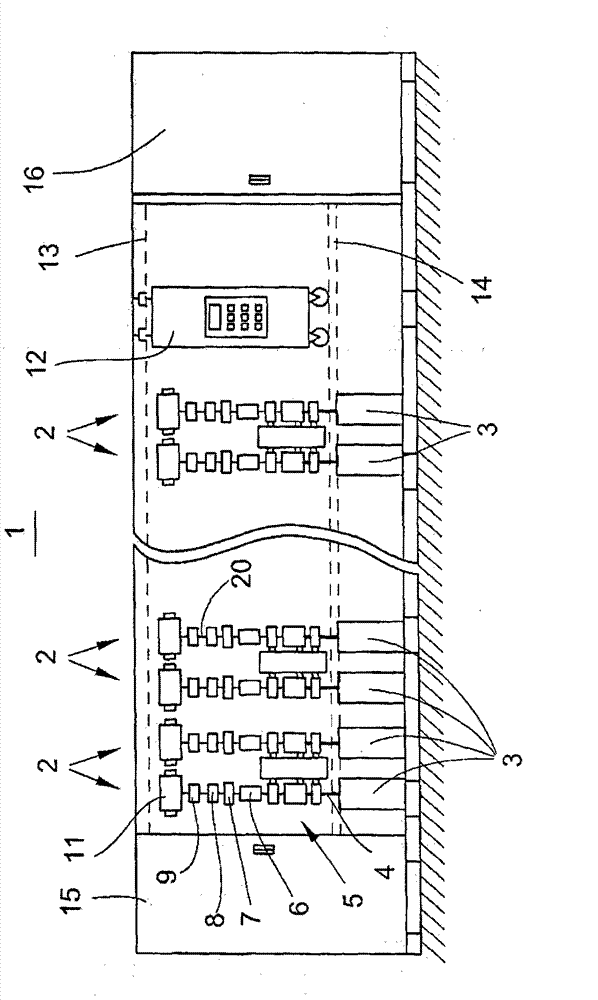 Air spinning machine