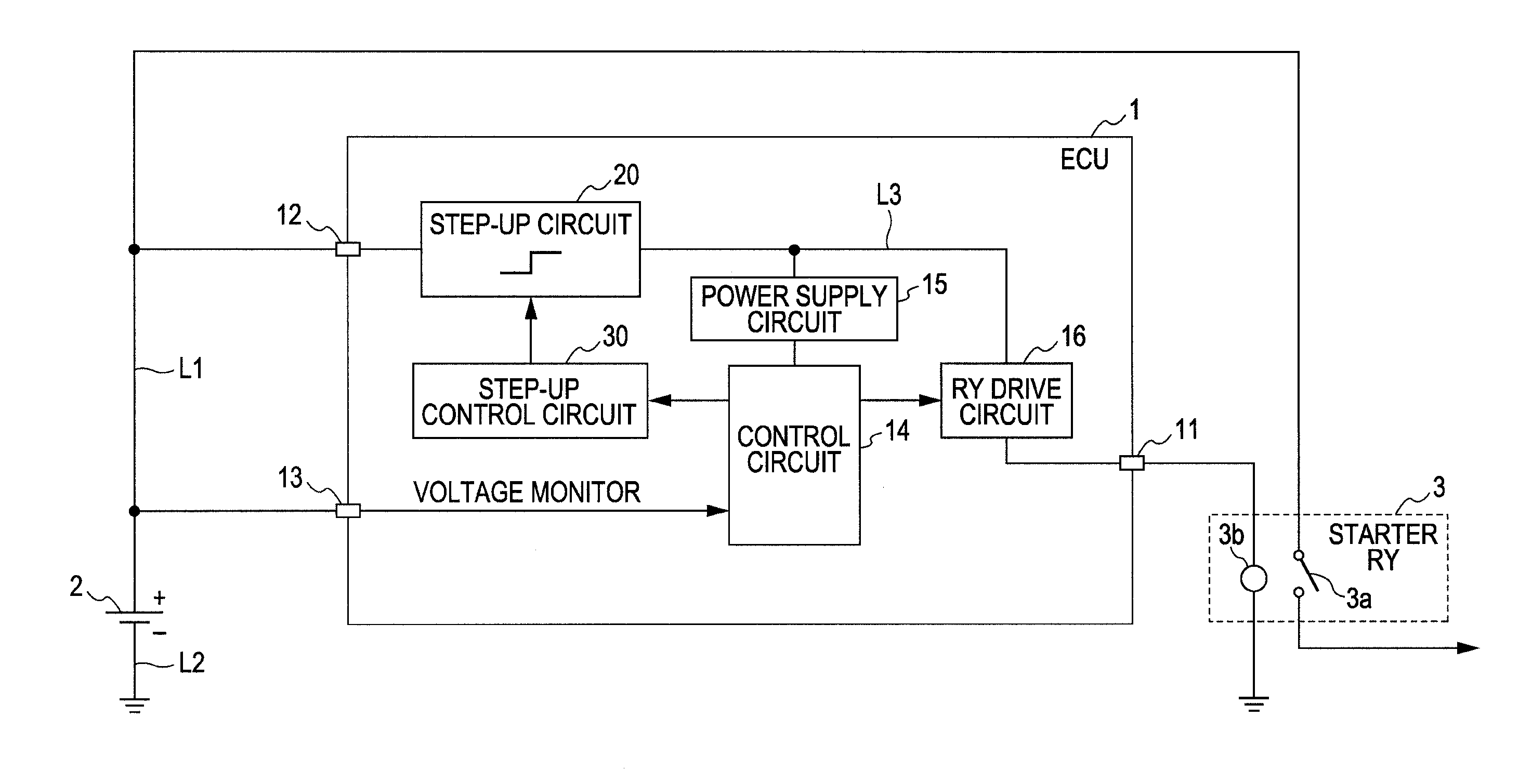 Engine starting device