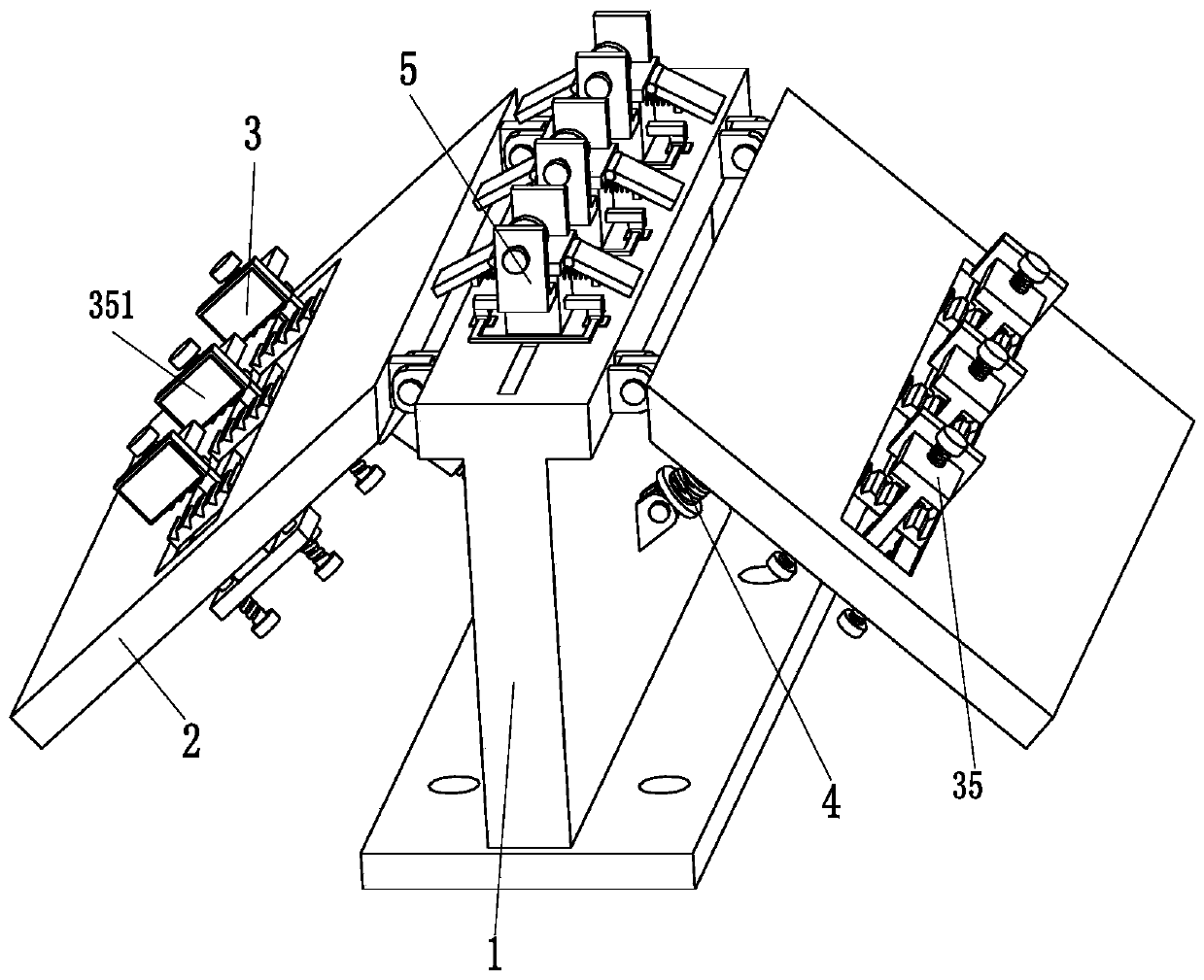 Light steel structure factory building construction profile steel building treatment method