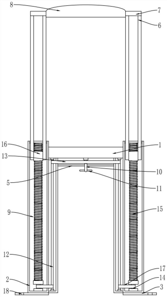 Lockable luggage pull rod