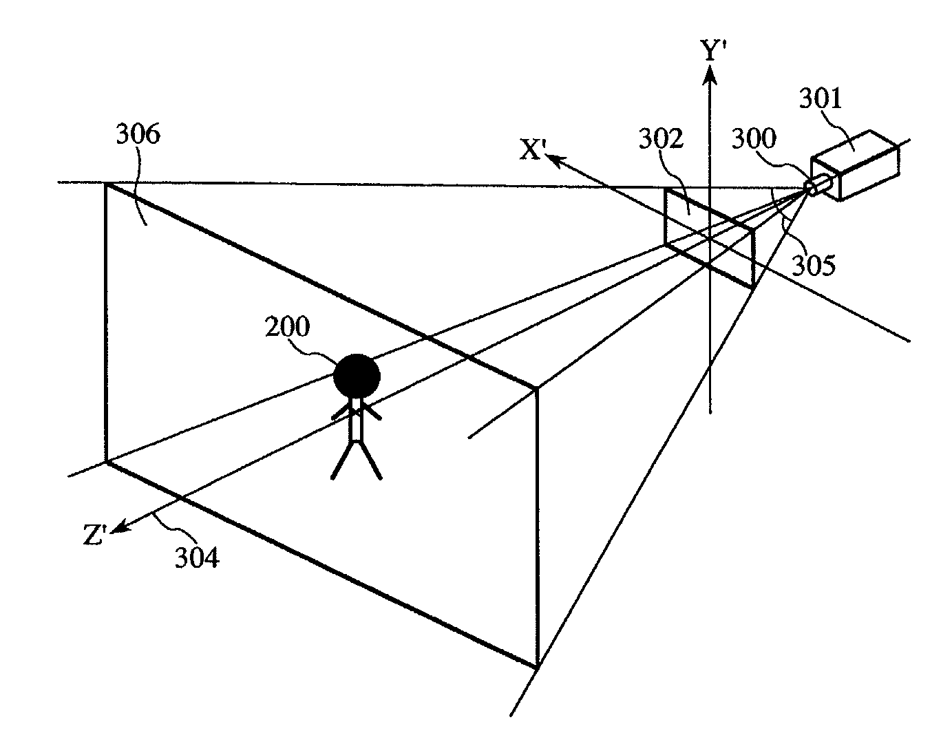 Video game apparatus for displaying information indicating boundary between fields