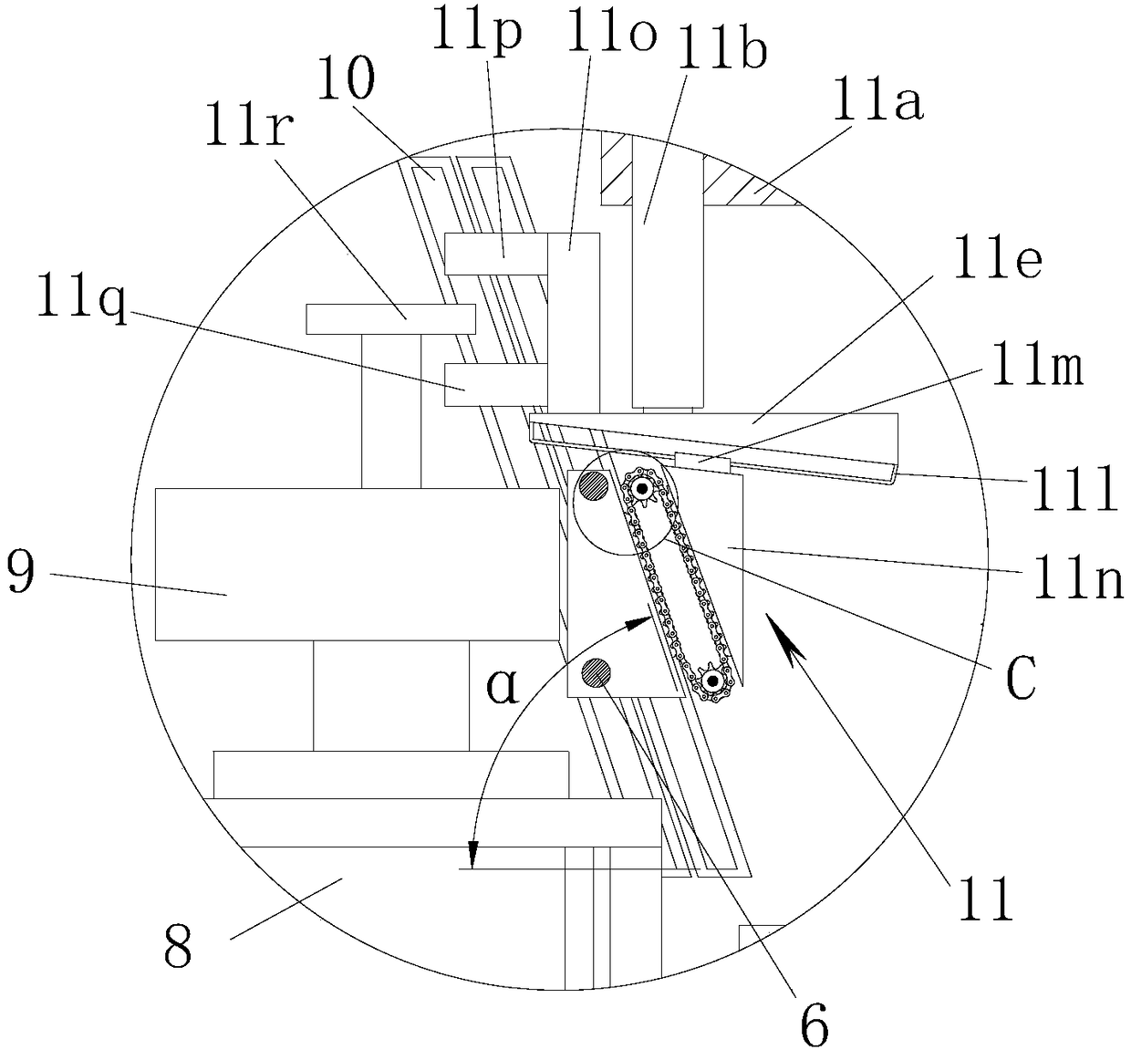 Combined type vibration polishing equipment for metal processing