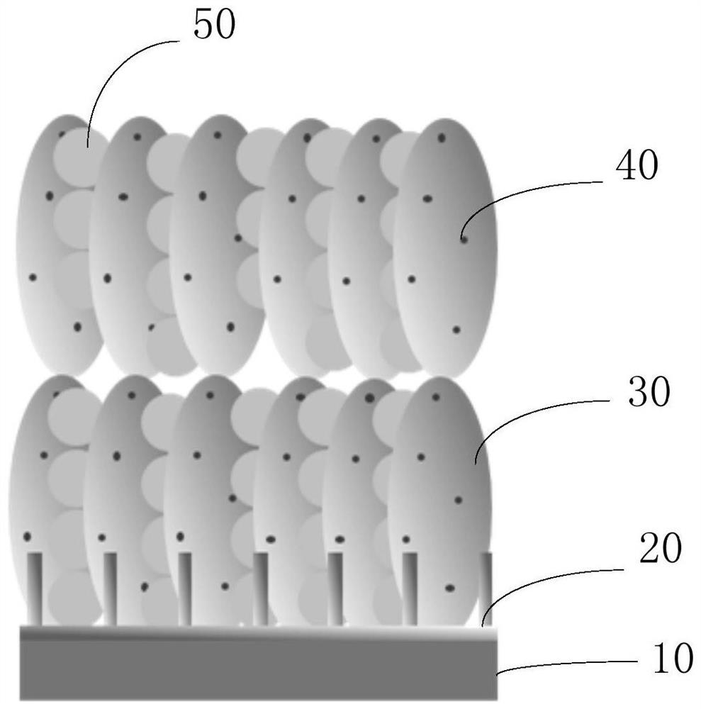 A kind of battery electrode and its preparation method and battery