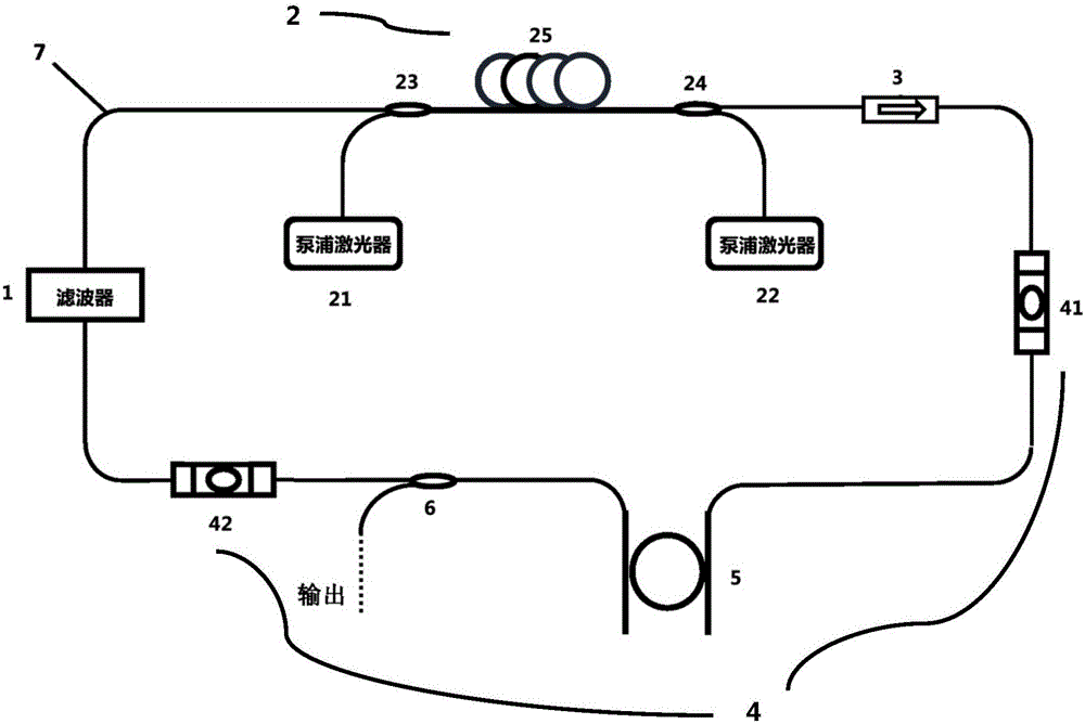 Micro-ring resonator-based system and method for generating optical frequency comb with adjustable frequency interval