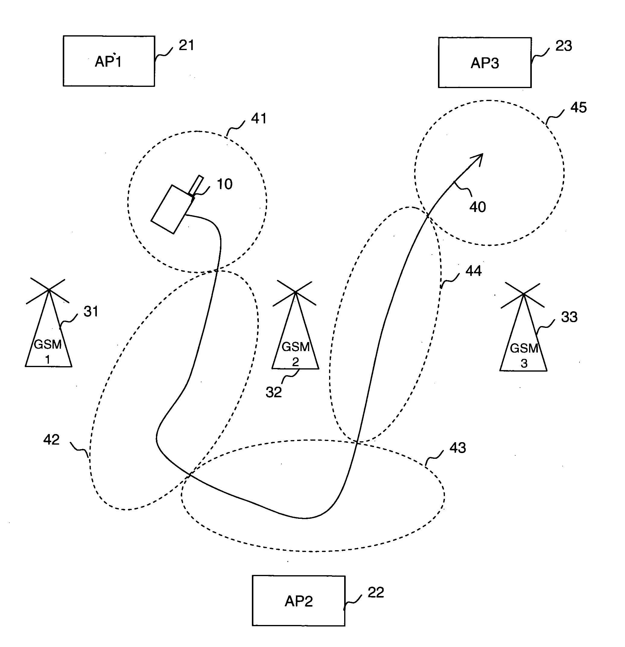 Method of transmitting data to a mobile device