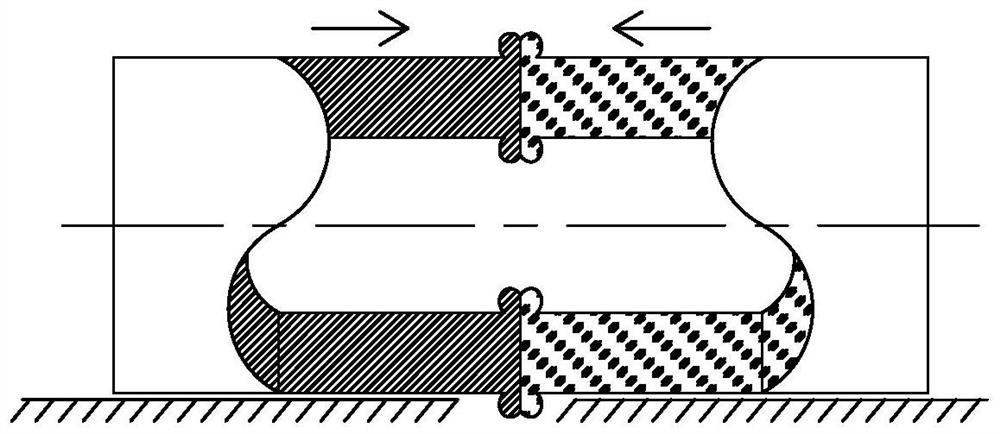 Ultrasonic welding construction method for small-caliber PE natural gas pipeline