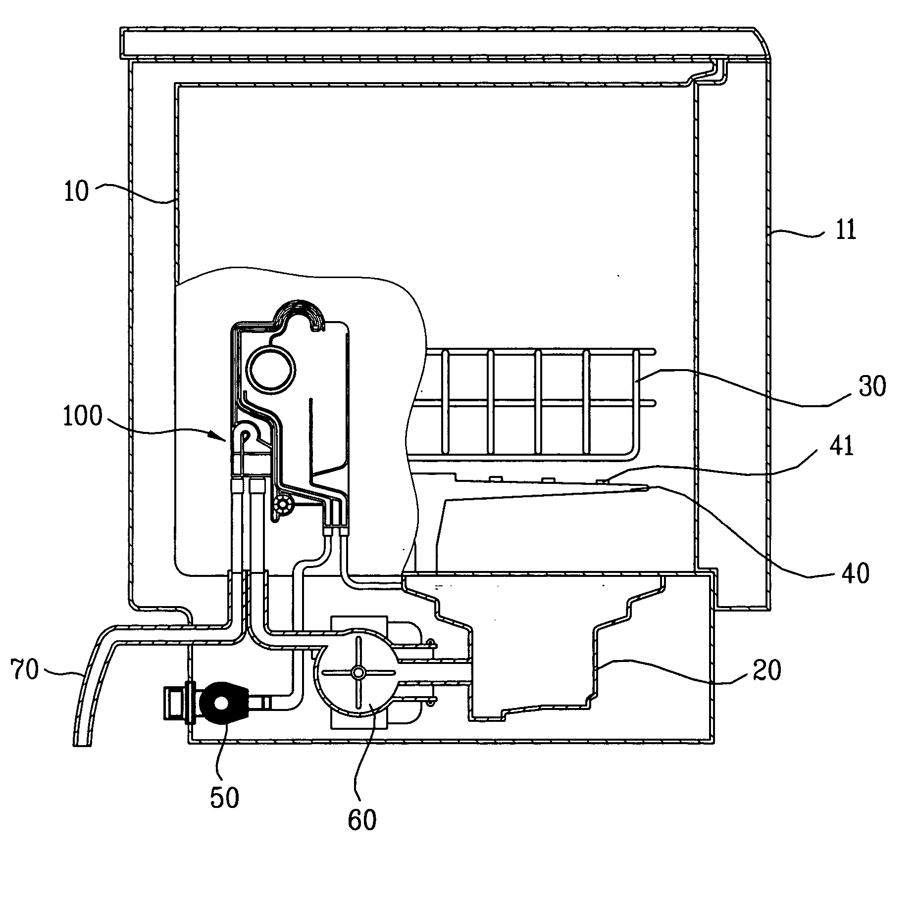 Water guide of dishwasher and dishwasher having the same