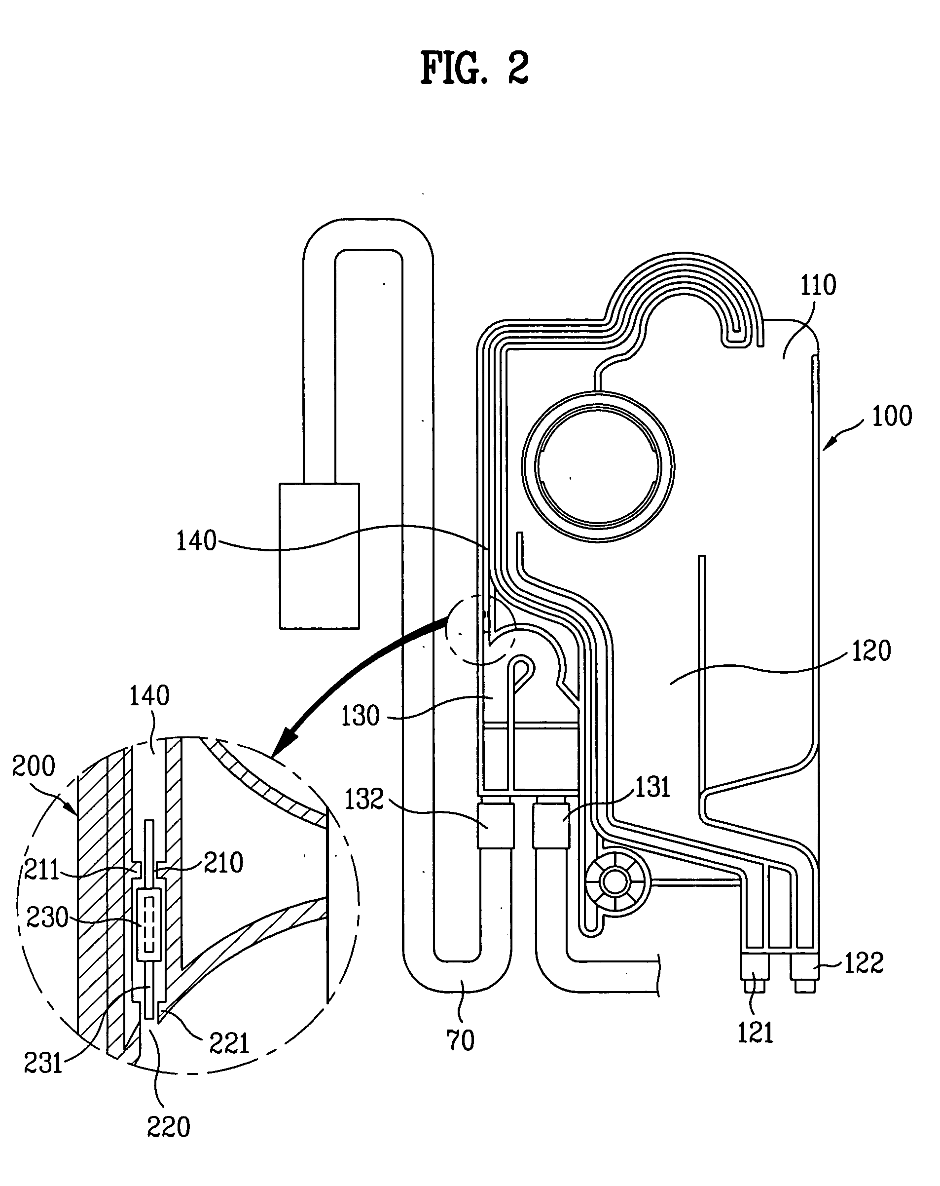 Water guide of dishwasher and dishwasher having the same