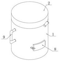 Split crushing device for food detection