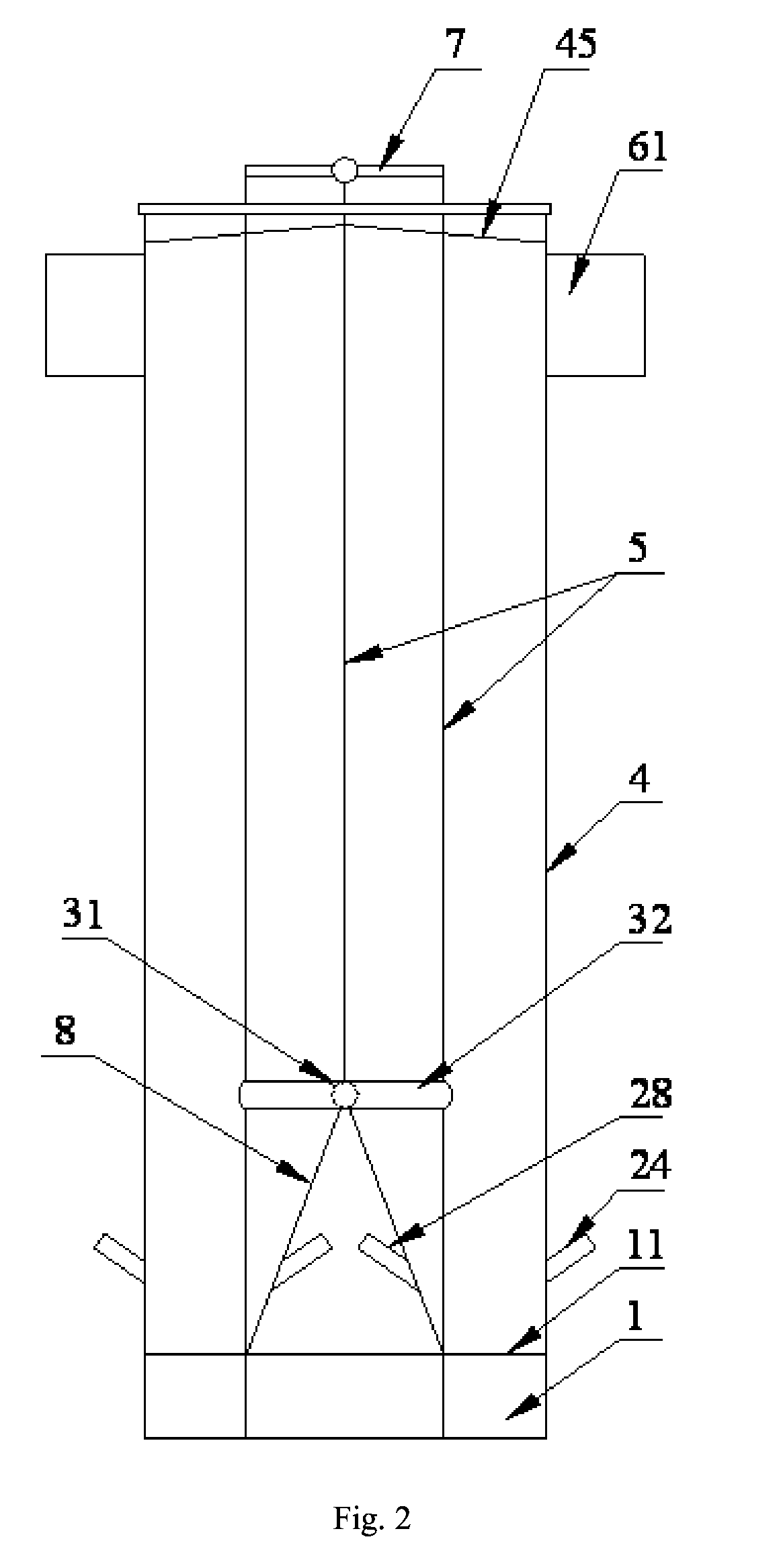 Large-size circulating fluidized bed boiler, air distributor and air distributor assembly