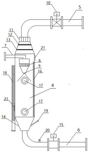 Efficient spray drying system for desulfurization wastewater